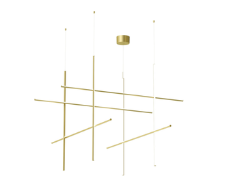 COORDINATES MODULE S - LED extruded aluminium pendant lamp by Flos - view 3