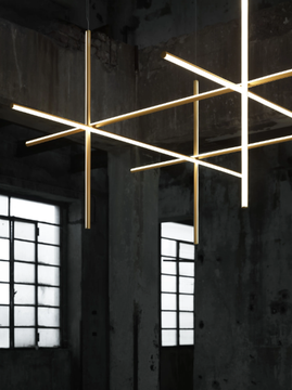 COORDINATES MODULE S CL III - LED extruded aluminium pendant lamp by Flos - view 3