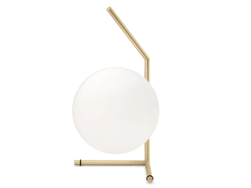 IC LIGHTS T1 LOW - Blown glass and metal table lamp by Flos - view 2