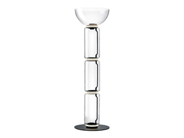 NOCTAMBULE FLOOR HIGH CYLINDER BOWL - LED blown glass floor lamp by Flos - view 2