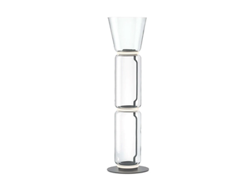 NOCTAMBULE FLOOR HIGH CYLINDER CONE - LED blown glass floor lamp by Flos - view 3