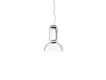 NOCTAMBULE SUSPENSION LOW CYLINDER BOWL - LED blown glass pendant lamp by Flos - view 2