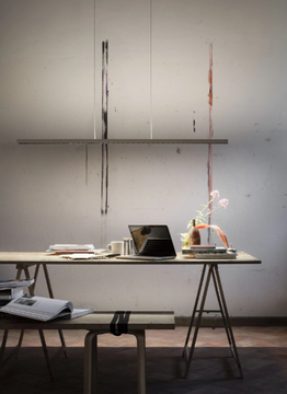 SUPER LINE - LED extruded aluminium pendant lamp by Flos - view 3