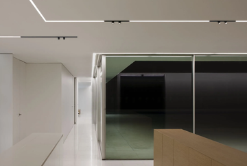 THE RUNNING MAGNET - Recessed aluminium track-Light by Flos - view 3