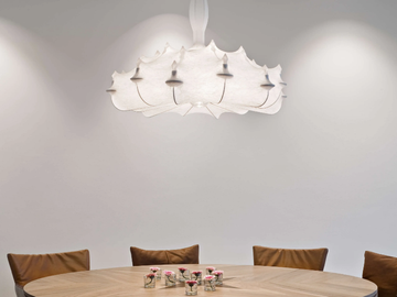 ZEPPELIN - Cocoon resin pendant lamp by Flos - view 3