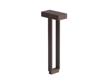 MILE DOUBLE - LED powder coated aluminium bollard light by Flos - view 2