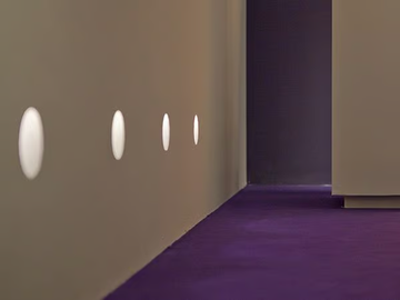 ROUND LIGHT MEDIUM - LED wall-mounted steplight by Flos - view 2