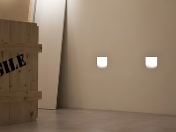 SQUARE LIGHT LARGE - LED wall-mounted steplight by Flos - view 3