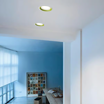 WAN DOWNLIGHT - Recessed halogen aluminium spotlight by Flos - view 3