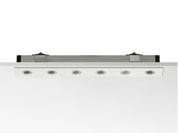 LED CURTAIN - Aluminium linear lighting profile for downlights by Flos - view 2