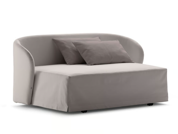 CÉLINE - 2 seater sofa with removable cover by Flou - view 2
