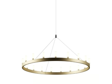 CHANDELIER - Metal pendant lamp _ FontanaArte by Fontana Arte - view 2