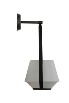CARRIE - LED fabric wall lamp with fixed arm by Forestier - view 3