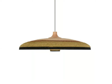 GRASS - LED abacá pendant lamp by Forestier - view 2