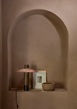 THÉSÉE - Linen table lamp by Forestier - view 3