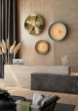PARROT - LED abacá wall light by Forestier - view 3