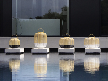 TAKE A WAY - Bamboo floor lamp by Forestier - view 2
