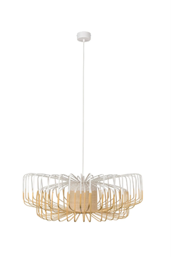 BAMBOO UP AND DOWN - Bamboo pendant lamp by Forestier - view 3