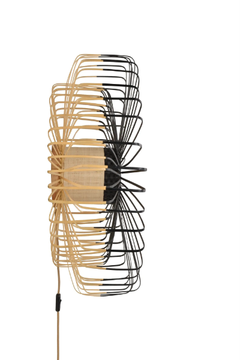 BAMBOO XXL UP & DOWN - Bamboo wall lamp by Forestier - view 3
