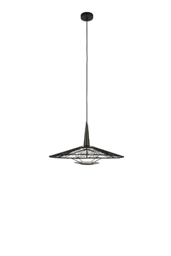 CARPA - LED direct-indirect light cotton pendant lamp by Forestier - view 3