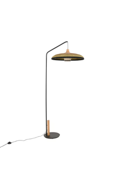 GRASS - LED abacá floor lamp by Forestier - view 3