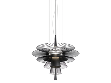 GRAVITY - Metal pendant lamp by Forestier - view 2