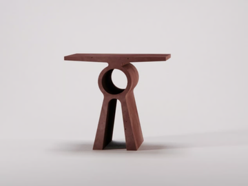ABECEDARIO B - Low rectangular concrete coffee table by Forma&Cemento - view 2