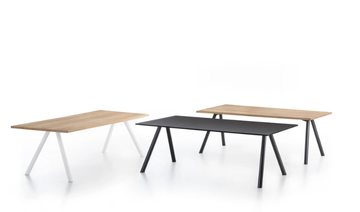 LINK - Rectangular oak table by Fornasarig - view 3