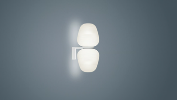 RITUALS 3 - Blown glass wall lamp by Foscarini - view 3