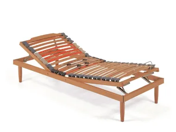 MAXIMA VERSIONE ELETTRICA - Slatted electric adjustable multi-layer wood bed base by Frauflex - view 2