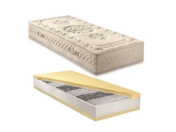 LUXURY TOP - Washable Waterlily™ mattress with removable cover by Frauflex - view 2