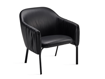 CELINE COCKTAIL CHAIR - Leather easy chair with armrests by Freifrau - view 2