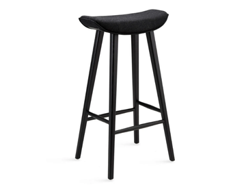 KYA BARSTOOL WOODEN FRAME - Fabric barstool with footrest by Freifrau - view 2