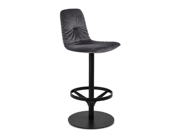 LEYA COUNTER CHAIR - Swivel high stool with back by Freifrau - view 2