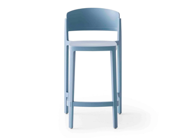 ABUELA STOOL - High technopolymer stool with back by GABER - view 2