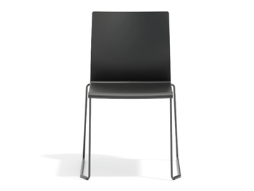 ARTESIA S - Stackable sled base technopolymer chair by GABER - view 3