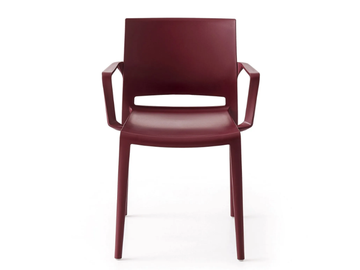 BAKHITA - Stackable chair with armrests by GABER - view 2