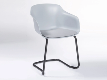 DAME CTL - Cantilever technopolymer chair with armrests by GABER - view 3