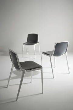 DRESS ISIDORA - Upholstered technopolymer chair by GABER - view 3