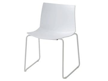 KANVAS 2 ST - Sled base technopolymer chair by GABER - view 3
