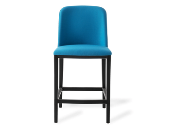 MANAA SLIM 69/79 - High stool with footrest by GABER - view 2