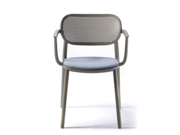 NUTA B - Technopolymer chair with armrests by GABER - view 2