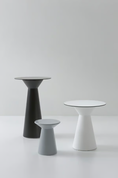 ROLLER - Round technopolymer high table by GABER - view 3