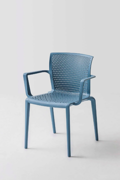 SPYKER B - Stackable technopolymer chair with armrests by GABER - view 3