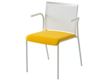 TECKEL B - Mesh chair with armrests by GABER - view 2