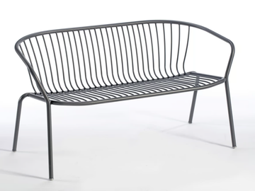 AMITHA BENCH - Steel garden sofa by GABER - view 3