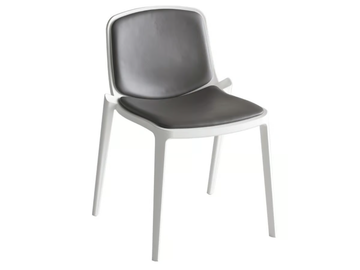 DRESS ISIDORA - Upholstered technopolymer chair by GABER - view 2