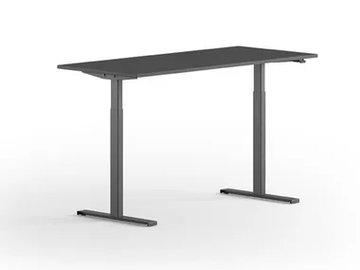 AZIONE - Wooden workstation desk with electric motion by GABER - view 2