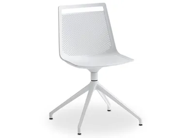 AKAMI U - Swivel trestle-based chair by GABER - view 2