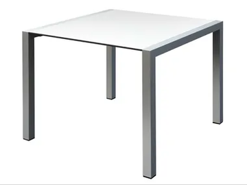 SPACE - Square aluminium table by GABER - view 2